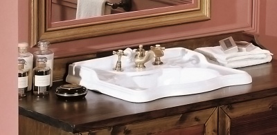 Раковина Azzurra Jubilaeum JUB700/M bianco lucido