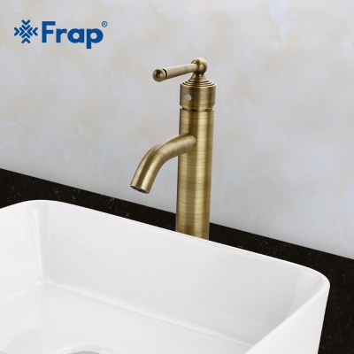 Смеситель для раковины Frap F1052-13 Бронза
