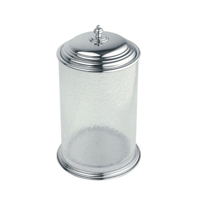 Ведро для мусора Boheme Vogue Bianco 10138 Хром