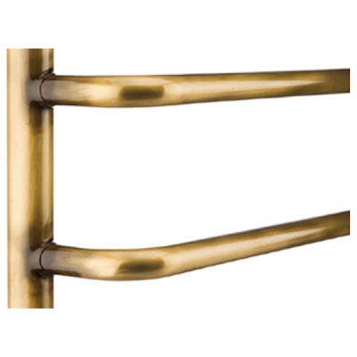 Полотенцесушитель электрический Domoterm Стефано П5 400*500 АБР E L Античная бронза