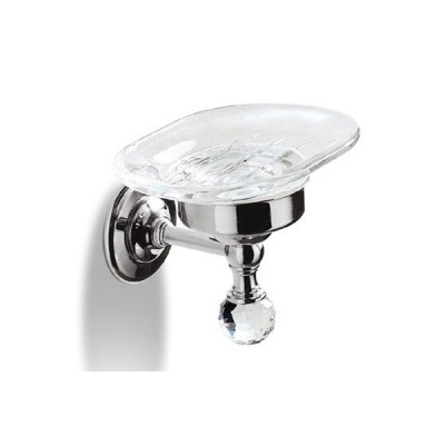 Мыльница Migliore Cristalia Swarovski ML.CRS-60.201 CR CR (хром)