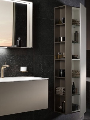 Шкаф пенал Keuco Plan 48 32931 290002 Инокс