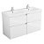 Тумба под раковину Alvaro Banos Armonia máximo 125 подвесная Белый лак
