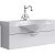 Тумба под раковину Aqwella 5 Stars Бродвей 110 Brw.01.10/001/W Белая