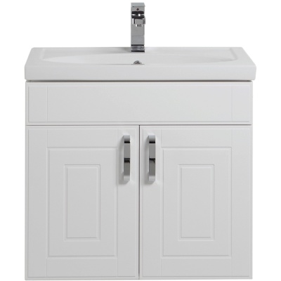 Комплект мебели для ванной Aquanet Рондо 70 195702 подвесной Белый