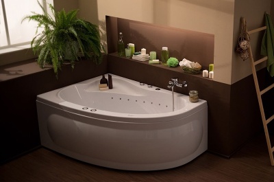 Акриловая ванна Aquanet Luna 155x100 L 203996 без гидромассажа