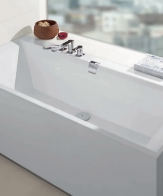 Квариловая ванна Villeroy&Boch Squaro Edge 12 170x75 UBQ170SQE2DV-01 без гидромассажа