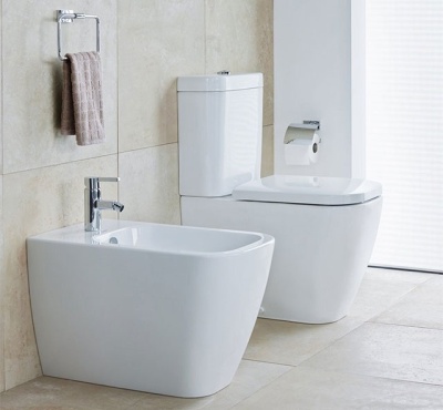 Унитаз компакт Duravit Happy D 2 2134090000 без бачка и крышки-сиденья