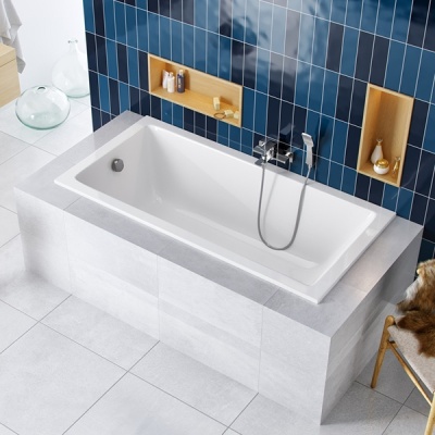 Акриловая ванна Excellent Wave Slim 180x80 без гидромассажа