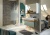 Зеркало Jacob Delafon Terrace 100 EB1182-NF с подсветкой Белое Древесное с сенсорным выключателем