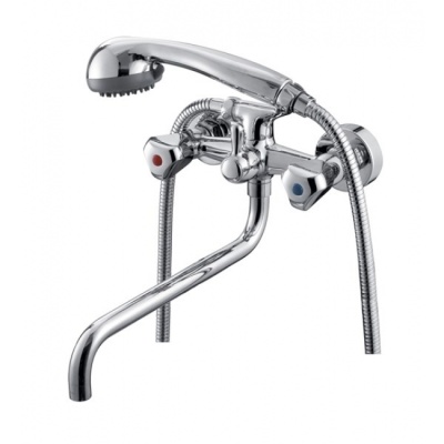 Смеситель для ванны Kaiser Delta 11090Shar универсальный Хром
