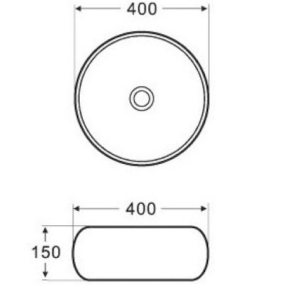 Раковина Melana 41 MLN-5004 Белая