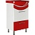 Тумба под раковину Mixline Радуга 52 522466 Белая Красная