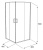 Душевой уголок Excellent 201 80х80 KAAC.1802.800 80x80 Душевой уголок Excellent 201 80х80 KAAC.1802.800 80x80