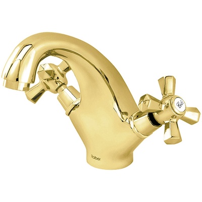 Смеситель для раковины Raiber Ventis RG7001 Золото