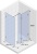 Душевая перегородка Riho Scandic S405 190 GC95200 профиль Хром стекло прозрачное