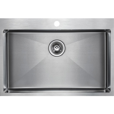 Кухонная мойка Paulmark Saar 75 PM807551-BS Брашированная сталь