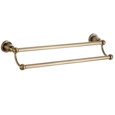 Полотенцедержатель Aquanet 3818D двойной Латунь