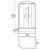 Душевая кабина River Dunay 120x80x46 МТ L 10000001443+10000002237 с поддоном