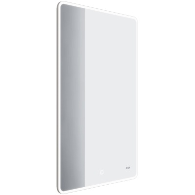 Зеркало Dreja Point 50 99.9026 с подсветкой Белый глянец