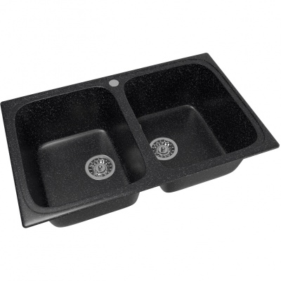 Кухонная мойка Mixline ML-GM23-308 525186 Черная