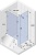 Душевой уголок Riho Scandic Mistral M208 90x90 GX0303202 R профиль Хром стекло прозрачное Душевой уголок Riho Scandic Mistral M208 90x90 GX0303202 R профиль Хром стекло прозрачное