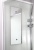 Душевая кабина River Tana 100x80x15 Б/К 10000001873+10000001902 с поддоном
