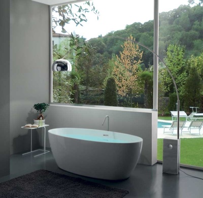 Акриловая ванна Kerasan Flo 170x80 без гидромассажа