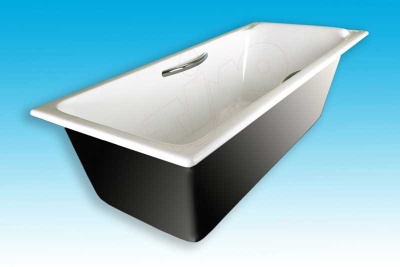 Чугунная ванна Timo Tarmo 180х80 с ручками с антискользящим покрытием