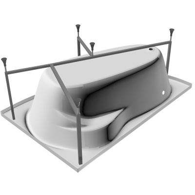 Каркас для ванны Relisan Ariadna 135х95
