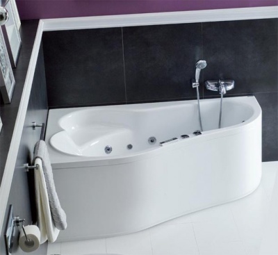 Акриловая ванна Santek Ибица XL 160 L без гидромассажа L