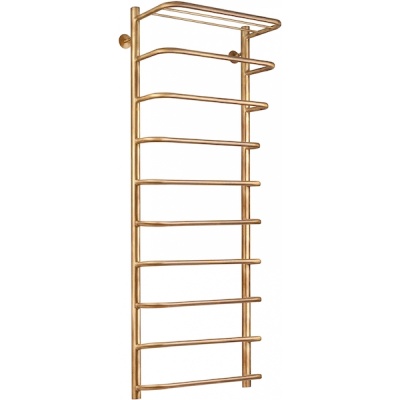 Водяной полотенцесушитель Secado Мерида 2 50х120 с полкой Бронза