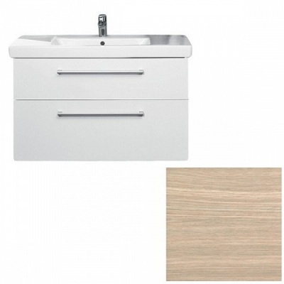 Тумба с раковиной Villeroy&Boch 2Day2 95 подвесная Белая