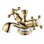 Смеситель для раковины Schein Saine Gold 8053003VF Золотой
