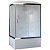 Душевая кабина Royal Bath BP 100х80 RB8100BP2-M-CH-R с гидромассажем стекло матовое задняя стенка Белая