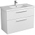 Тумба под раковину Diborg Lande 100 77.5227 подвесная Белая матовая