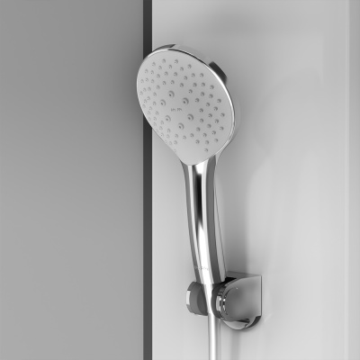 Душевая кабина AM.PM Sense New 90x90 W75C-301-090BT профиль Черный стекло прозрачное