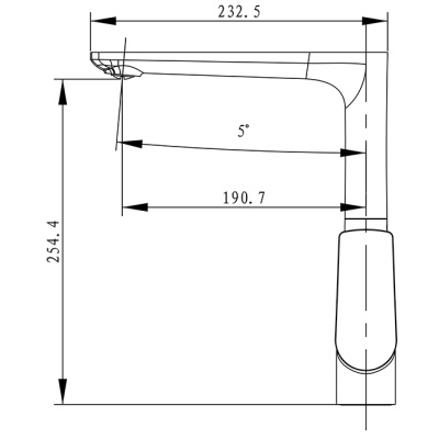 Смеситель для кухни Kaiser Atrio 60044 Хром/Белый