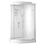 Душевая кабина Erlit Comfort ER3512PR 120x80 задняя стенка Белая стекло матовое
