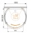 Душевой уголок Cezares Eco 100x85 ECO-O-2 профиль Хром стекло прозрачное