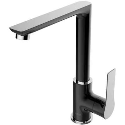 Смеситель для кухни Raiber R0021 Хром Черный