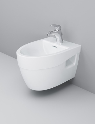 Биде AM.PM Bliss L C533411WH подвесное без крышки
