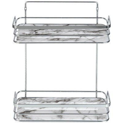 Полка корзина Fora Marble FOR-MAR02 Хром