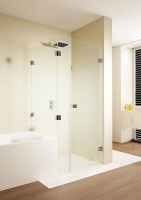 Душевой уголок Riho Scandic Mistral M208 90x90 GX0303202 R профиль Хром стекло прозрачное