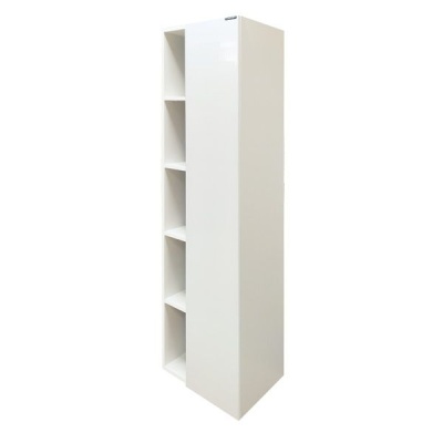 Шкаф пенал Comforty Милан 40 4136467 подвесной Белый глянец