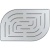 Верхний душ Jaquar Maze OHS-CHR-85859M Хром