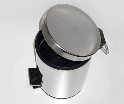 Ведро для мусора WasserKRAFT K-637 Хром