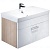 Тумба под раковину Iddis Mirro 80 подвесная Белая Дерево
