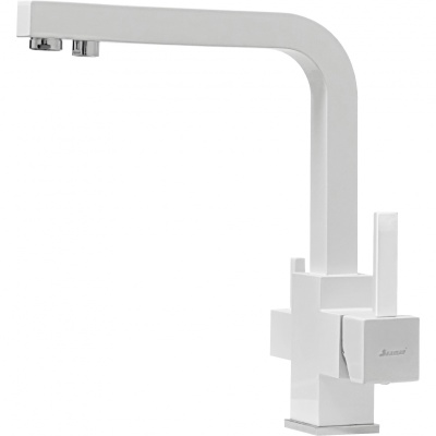 Смеситель для кухни Seaman Barcelone SSL-5391-Snow Белый