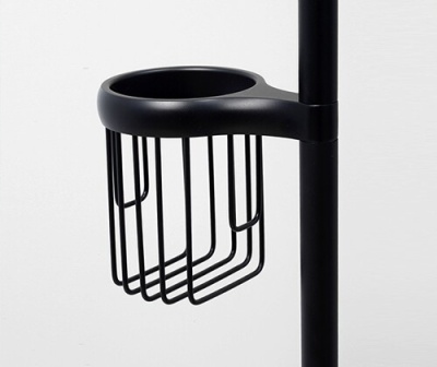 Напольная стойка WasserKRAFT Abens K-1264B Черная глянцевая